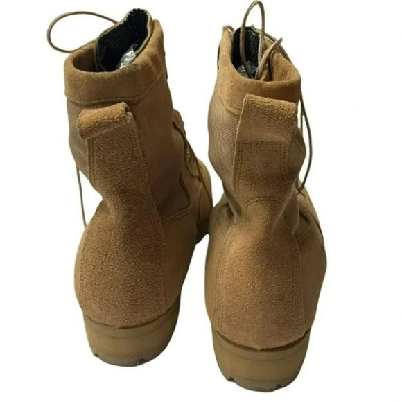 Wellco Vibram Work Boots 11W mens Tan suede military‎ Minimalist Workwear - Picture 4 of 10